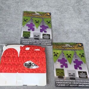 Minecraft Birthday Party Decorations/Party Favor Boxes